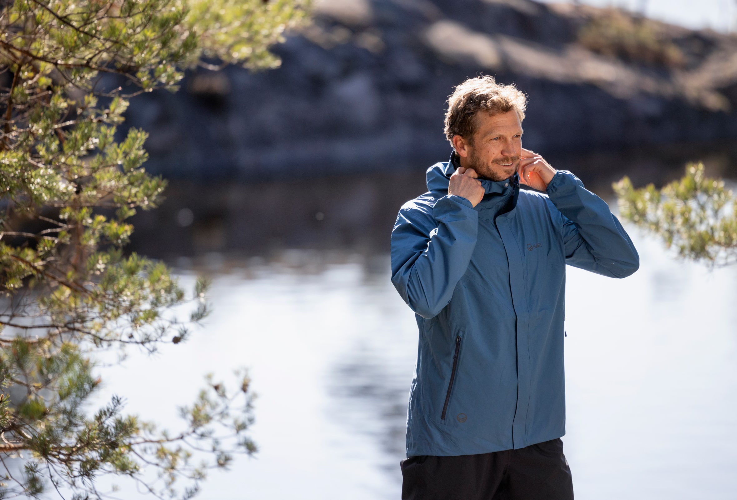 Kurtka przeciwdeszczowa męska Halti Lastu DX